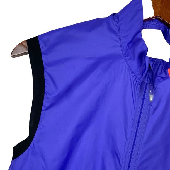 Adidas Terrex Agravic Windlatz Vest Purple 1/2 Zip Running Top Men's S - Picture 3 of 9